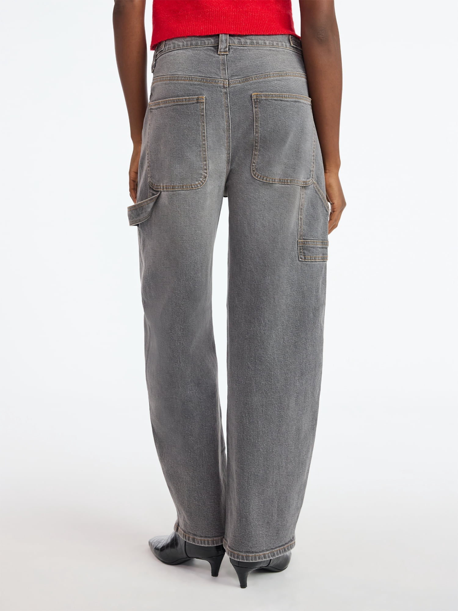 Scoop Women's Barrel Carpenter Jeans, Sizes 0-20