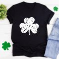thumbnail image 2 of QIPOPIQ T-Shirts à Manches Courtes pour Femmes à Col Rond T-Shirts de la Saint-Patrick Hauts Shamrock T-Shirt Vert Chemise Chemise T-Shirts de la Saint-Patrick Tee T-Shirt T-Shirts Imprimés de Fête T-Shirts Graphiques Aubaines, 2 of 5
