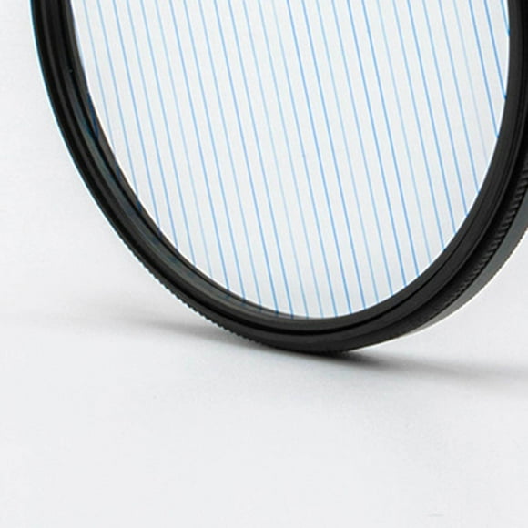 Xingzhi Blue Streak Filter Optical Glass Anamorphic for DSLR Cinematice Video Camera 58mm