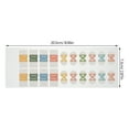 thumbnail image 2 of unbranded  6 Sheets Cute Office Supplies Tabs Sticky Labels and Colored Index Stickers, 2 of 8