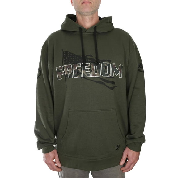 FREEDOM HOODIE IN ARMY FATIGUE