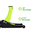 thumbnail image 5 of 4T Low Profile Hydraulic Floor Jack - Heavy Duty Steel, Dual Pump, 2.5"-20" Lift, 5 of 9