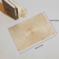 thumbnail image 5 of Mantel Individual Lavable Antideslizante Rectangular Manteles Individuales Para Mesa 6 Piezas Color Dolado, 5 of 5