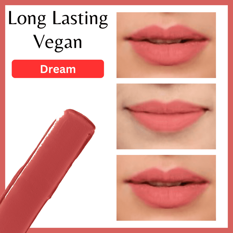 On the carpet - Liquid lipstick by SentiX, matte, High Coverage, Lightweight, Vegan, Paraben-Free, with Vitamin E