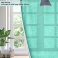 thumbnail image 4 of Yayeee Window Curtains Set of 2 for Living Room Light Filtering 63"x42", Green Cat, 4 of 7
