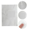 thumbnail image 3 of Herramientas de arte de uñas únicas y convenientes, papel de aluminio para quitar el esmalte de uñas, tono plateado, 100 piezas, 3 of 6