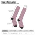 thumbnail image 3 of Knee High Socks for Women Red White And Blue Striped Long Tube Sock Uniform Socks, 3 of 7