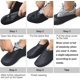 thumbnail image 3 of Cubrezapatos de silicona reutilizables, Botas de lluvia de silicona con cremallera, Cubrezapatos de nieve resistentes al agua, Protectores de zapatos de goma, 3 of 4