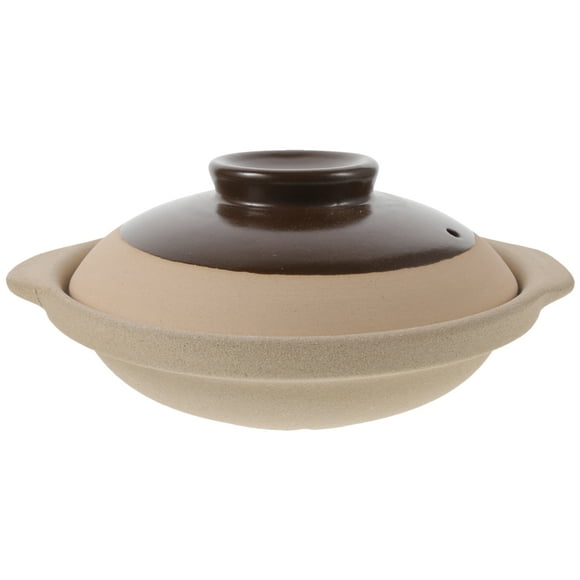 1Pc Kitchen Ceramic Soup Cooking Casserole Stove Stew Pot Household Cookware Supply