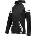 thumbnail image 3 of Holloway Sportswear L Womens RETRO GRADE JACKET Black/White 229761, 3 of 5
