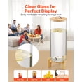 thumbnail image 4 of KFFKFF 3.5 Gal Glass Beverage Dispenser with Stand for Party Use, 4 of 9
