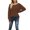 Brown, variant on Vedolay Fall Sweaters Oversized Sweaters for Women Crewneck Long Sleeve Knit Warm Pullover Sweater,Gray XL