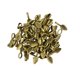 thumbnail image 1 of 100 Uds., plata /etiqueta de hoja de bronce fianzas pegamento en fianza colgante manualidades DIY. Hugo Pegamento en forma de hoja sobre fianzas, 1 of 8