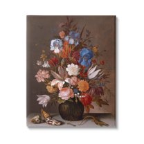 Stupell Industries Still Life with Flowers Balthasar van der Ast Painting Painting Gallery Wrapped Canvas Print Wall Art, Design by one1000paintings