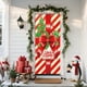 thumbnail image 4 of Seyotauo Merry Christmas Door Cover 35x71 Christmas Gift Box Present Hanging Banner Decoration Winter Holiday Bow Window Door Cover Stripes Ornaments Year Party Home Wall Outdoor, 4 of 6