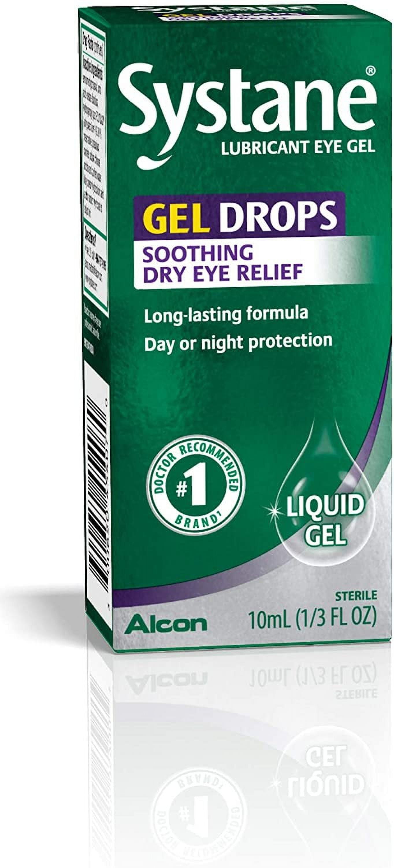 Systane Soothing Dry Irritated Eye Drops Lubricant Intensive Shield, 0.33oz