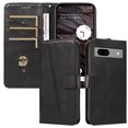 thumbnail image 1 of Phone Case for Google Pixel 7A 5G Magnetic PU Leather Card Slots Durable Wallet Cover, 1 of 5