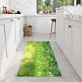 thumbnail image 2 of Spring Sunshine Grass Rubber Rectangular Kitchen Mat, 2 of 7