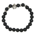 thumbnail image 2 of Pulsera de piedra de lava Salvador, 2 of 10