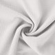 thumbnail image 5 of Camisa Elvqul Caballero Algodón Elástica Blanco de Color Sólido Casual Manga Corta Cuello Mao Botones, 5 of 5