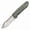 Green, variant on Kansept Superhawk Folding Pocket Knife 3.89''CPM S35VN Blade,Titanium and Micarta Handle,K1084B1