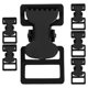 thumbnail image 1 of FENGGUIQU 6Ud Hebillas De Liberación Rápida Para De Mochila Resistente Color Negro, 1 of 8