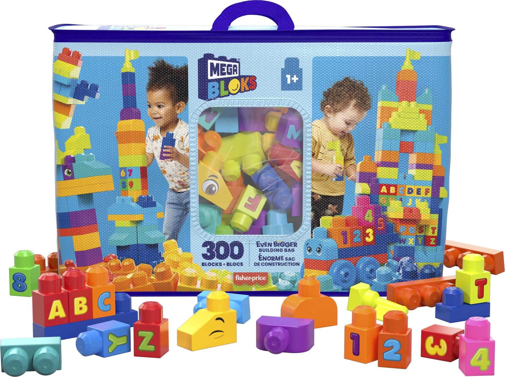 Mega bloks let's get learning building set deals