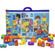 MEGA BLOKS Toy Blocks Even Bigger Building Bag with Storage (300 Pieces) for Toddler