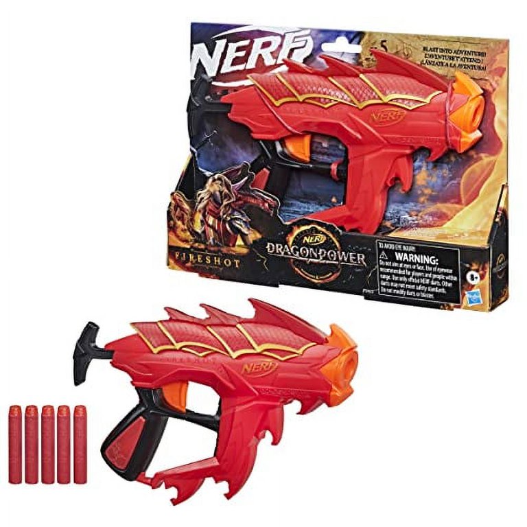 トイガン NERF DRAGON POWER Nerf Dragon Power Skyblaze Dart Bow Blaster Toy Gun