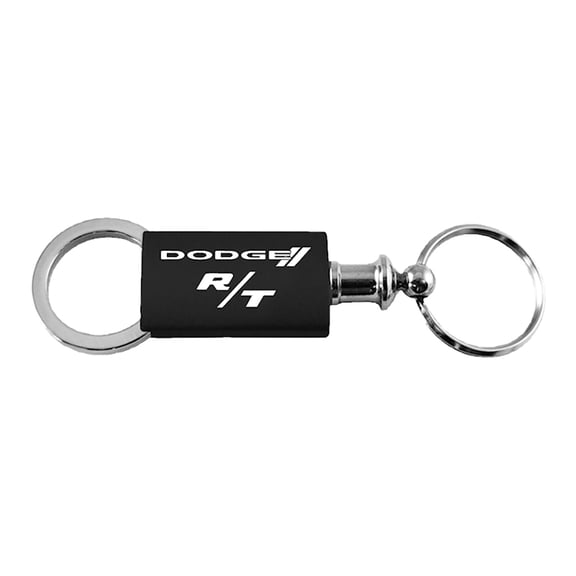 Dodge R/T Anodized Aluminum Valet Key Fob (Black)
