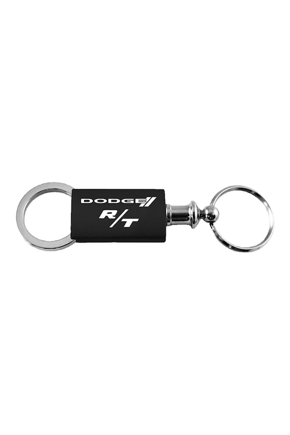 Dodge R/T Anodized Aluminum Valet Key Fob (Black)