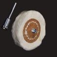 thumbnail image 1 of Polish Cloth Wheel Brush Head Grinder Shank Buffing Accessory Rotary Tool, 1 of 4
