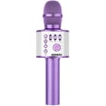 thumbnail image 1 of Micrófono de karaoke BONAOK Q37 inalámbrico Bluetooth Light Púrpura, 1 of 7