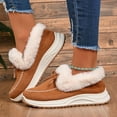 thumbnail image 6 of Roncen Women's Fashion Winter Snow Boots - Thick Platform Fleece-Lined Warm Boots with Bow Accent, Cozy Furry Collar and Non-Slip Wedge Heel for Casual Comfort, 6 of 8