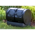 thumbnail image 6 of Good Ideas Compost Wizard Outdoor Dual Tumbler Compost Container, Black, 6 of 10