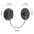 thumbnail image 5 of Fridge Lock Keyless Fridge Lock Child Safety Fridge Lock, 5 of 5
