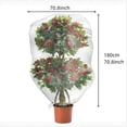 thumbnail image 3 of Extra-Large Fruit Tree Netting Covers for Birds and Squirrels –Bird Nets for Fruit Trees with Zipper and Drawstring, Extra Large Mesh Garden Netting to Protect Fruit Trees (5.9 x 5.9FT), 3 of 5