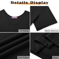 thumbnail image 6 of MOSHU 3 Pack T-Shirts for Women Short Sleeve Summer Womens Tops Casual Women T-shirts Summer Outfits, 6 of 9