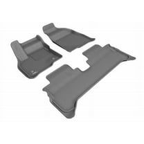 3D MAXpider 2017-2022 Fits Chevrolet Bolt EV 1st 2nd Row Gray Kagu Carbon Fiber Embossed Pattern Floor Mat L1CH08701501