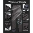 thumbnail image 5 of Chrisuno Mens Snow Bibs Ski Hiking Pants Windproof Snowboard Insulated Grey S, 5 of 5