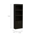 thumbnail image 7 of Nmkwnr 3 Shelves Bookcase Bookshlef Book Storage Rack for Home Living Room Office, Black, 7 of 7