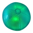 thumbnail image 2 of Pelota de playa de PVC para niños, recuerdos de fiesta, interacción entre padres e hijos, vacaciones, juego de playa, entretenimiento, juego acuático, Verde con luz, 2 of 8