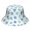 Blue Christmas Snowflake Pattern, variant on Blue Christmas Snowflake Pattern Bucket Hat, Travel Foldable Hat with Wide Brim & Breathable Fabric, Polyester Twill Gifts for Unisex Men Women