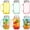 Colorful, variant on 6 Pcs 24 oz Mason Jar Cups with Handle and Lids Large Mason Jar Drinking Glasses Iced Coffee Cup with Lids and Handles Glass Mugs for Party Beverages Coffee Bar Accessories Gifts (Clear)