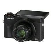 Canon PowerShot G7 X Mark III - Video Creator Kit - digital camera - compact - 20.1 MP - 4K / 30 fps - 4.2x optical zoom - Wi-Fi, Bluetooth - black