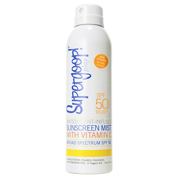 Supergoop! Supergoop AntioxidantInfused Sunscreen Mist with Vitamin