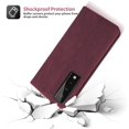 thumbnail image 3 of LG Stylo 7 4G case Marble PU Leather Flip Wallet case with 3 Card Slots Holder Kickstand Wrist Strap LG Stylo 7 4G Wallet Strong Magnetic Full Cover Case (LG Stylo 7 4G, Blue), 3 of 7