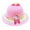 Pink, variant on Kids Hats & Caps for Boys and Girls Toddler Children Soft Comfortable Adjustable Outdoor Party Daily Wear Sunhat, Size 2-8 Years
