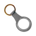 thumbnail image 3 of Tracker Case Soft TPU Cover Anti-lost Locator Protector Keychain Replacement for iOS AirTags  Clear Black, 3 of 10