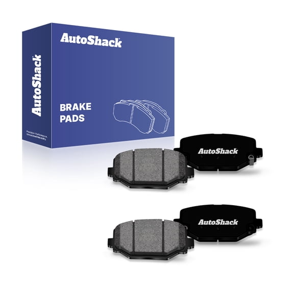 AutoShack Rear Premium Ceramic Brake Pad Set for Dodge, Chrysler & Ram, Grand Caravan 2012-2016 Town & Country 2012-2016 Journey 2013 C/V 2012-2015, FWD AWD L4 2.4L V6 3.6L